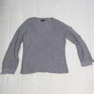 Women’s gray American eagle sweater size large